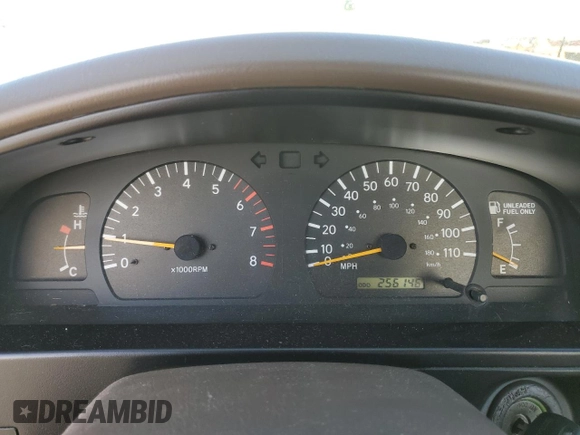 1999 Toyota Tacoma with VIN 4TAPM62N2XZ491929, listed as a Copart auction lot 43827365 with 256,146 mi miles and Clean Title. Bid and sale history available at DreamBid. Image 9.