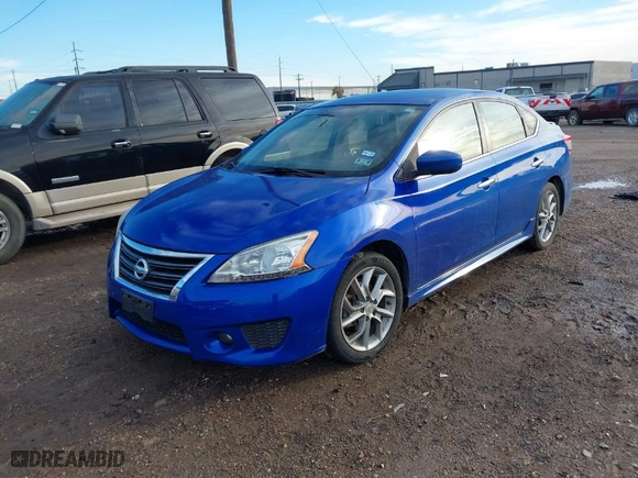 2014 Nissan Sentra SV with VIN 3N1AB7AP6EL639418, listed as a IAAI auction lot 41354872 with 142,833 mi miles. Bid and sale history available at carsss.com. Image 2.