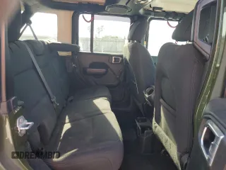2021 Jeep Wrangler Unlimited Willys with VIN 1C4HJXDN9MW523180, listed as a Copart auction lot 52513505 with 106,130 mi miles and Salvage title. Bid and sale history available at DreamBid. Image 11.