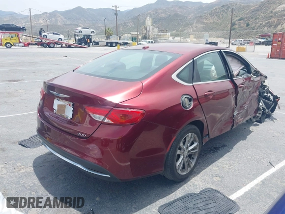2015 Chrysler 200 Limited with VIN 1C3CCCAB8FN705635, listed as a IAAI auction lot 42361122 with 75,621 mi miles and . Bid and sale history available at DreamBid. Image 4.