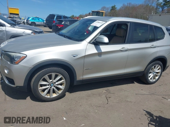 2016 BMW X3 xDrive28i with VIN 5UXWX9C54G0D68999, listed as a IAAI auction lot 42086122 with 107,697 mi miles and . Bid and sale history available at DreamBid. Image 14.