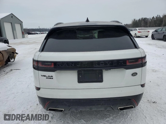 2020 Land Rover Range Rover Velar z VIN SALYK2FX9LA284099, wystawiony jako Copart lot #41687225 z przebiegiem 92 330 mil mil oraz Czysty tytuł • Clean title. Historia ofert i sprzedaży dostępna na DreamBid. Obrazek 6.