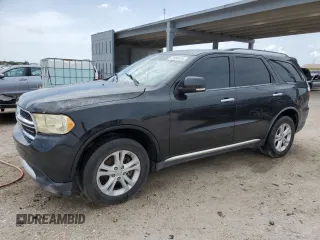 2013 Dodge Durango Crew with VIN 1C4RDHDG6DC657438, listed as a Copart auction lot 62883675 with 129,500 mi miles and Clean title. Bid and sale history available at DreamBid. Image 1.