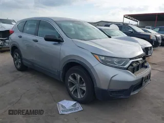2018 Honda CR-V LX with VIN 2HKRW6H37JH213670, listed as a IAAI auction lot 41596374 with 96,105 mi miles. Bid and sale history available at carsss.com. Image 1.