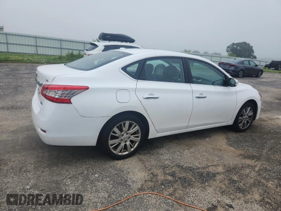 2014 Nissan Sentra SV with VIN 3N1AB7AP1EY251323, listed as a Copart auction lot 62340065 with 179,699 mi miles and Clean title. Bid and sale history available at DreamBid. Image 3.