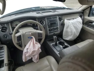2014 Ford Expedition King Ranch с VIN 1FMJU1J53EEF02550, выставлен на аукционе Copart как лот 50641795 с пробегом Не указан миль и Списание • Salvage title. История ставок и продаж доступна на DreamBid. Изображение 8.
