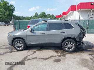 2020 Jeep Cherokee Latitude Plus with VIN 1C4PJMLB0LD651125, listed as a IAAI auction lot 42480253 with 105,649 mi miles and . Bid and sale history available at DreamBid. Image 14.