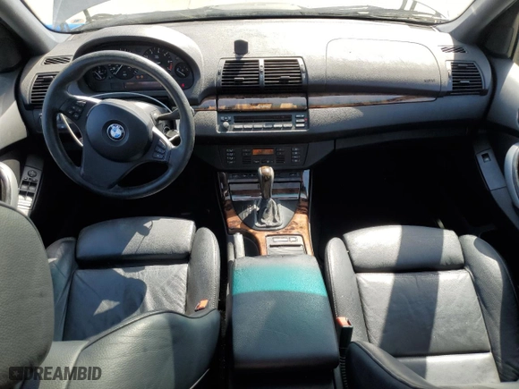 2005 BMW X5 4.4i with VIN 5UXFB53505LV13083, listed as a Copart auction lot 54404455 with 69,983 mi miles and Clean Title. Bid and sale history available at carsss.com. Image 8.