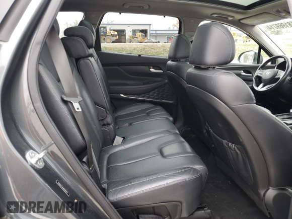2019 Hyundai Santa Fe Limited with VIN 5NMS5CAD6KH133975, listed as a Copart auction lot 81969714 with 99,275 mi miles and Salvage Title. Bid and sale history available at carsss.com. Image 11.