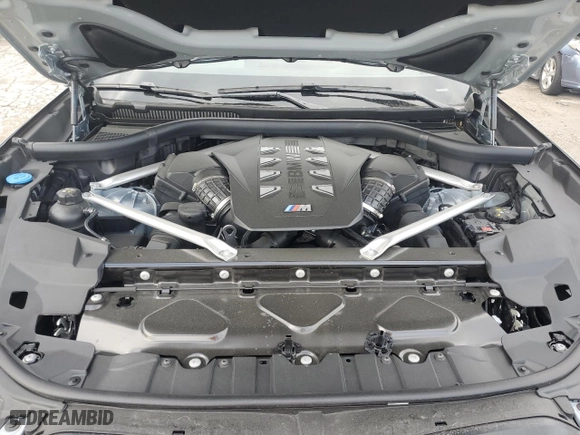 2024 BMW X6 M60i with VIN 5UX43EX09R9U91896, listed as a Copart auction lot 60459954 with 1,889 mi miles and Salvage Title. Bid and sale history available at carsss.com. Image 11.
