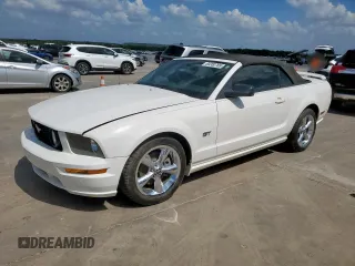 2008 Ford Mustang GT Deluxe with VIN 1ZVHT85H585202545, listed as a Copart auction lot 65352765 with 64,942 mi miles and Salvage title. Bid and sale history available at DreamBid. Image 1.