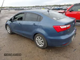 2016 Kia Rio LX with VIN KNADM4A38G6688646, listed as a IAAI auction lot 41904765 with 99,780 mi miles and . Bid and sale history available at DreamBid. Image 3.