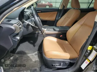 2015 Lexus IS 250 with VIN JTHCF1D2XF5027889, listed as a Copart auction lot 47122285 with 122,426 mi miles and Salvage Title. Bid and sale history available at DreamBid. Image 7.