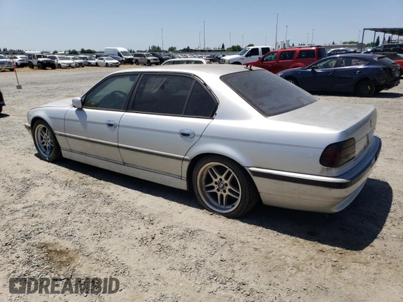 2001 BMW 7 Series 740iL z VIN WBAGH83431DP27614, wystawiony jako Copart lot #58605845 z przebiegiem Nie podano mil oraz Czysty tytuł • Clean title. Historia ofert i sprzedaży dostępna na DreamBid. Obrazek 2.