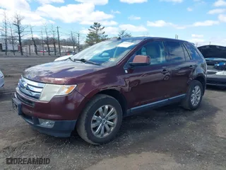 2010 Ford Edge SEL with VIN 2FMDK4JC7ABA65984, listed as a IAAI auction lot 41993337 with 215,137 mi miles. Bid and sale history available at carsss.com. Image 2.