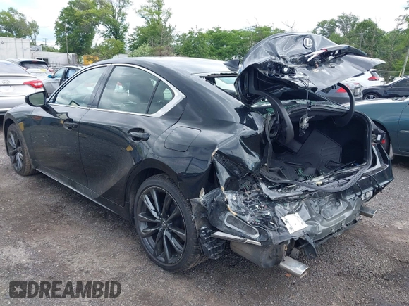 2021 Lexus IS 350 F Sport z VIN JTHGZ1E29M5021537, wystawiony jako IAAI lot #42343785 z przebiegiem 34 612 mil mil oraz . Historia ofert i sprzedaży dostępna na DreamBid. Obrazek 3.