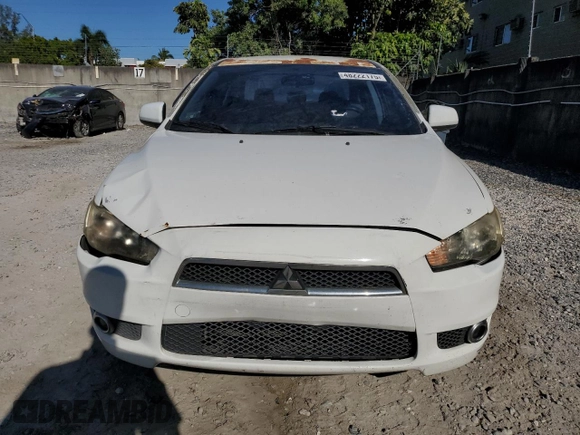 2010 Mitsubishi Lancer DE with VIN JA32U1FU9AU006742, listed as a Copart auction lot 48222175 with 110,989 mi miles and Salvage Title. Bid and sale history available at carsss.com. Image 5.