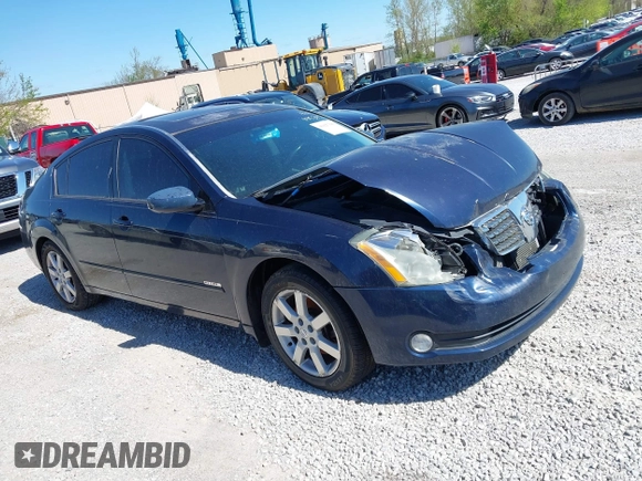 2006 Nissan Maxima 3.5 SE with VIN 1N4BA41E16C849347, listed as a IAAI auction lot 41927386 with 241,447 mi miles. Bid and sale history available at carsss.com. Image 1.