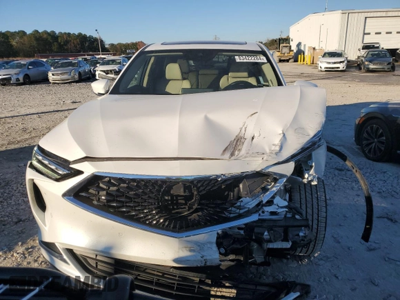 2023 Acura MDX w/Technology Package with VIN 5J8YD9H46PL005510, listed as a Copart auction lot 83422284 with 35,681 mi miles and Salvage Title. Bid and sale history available at carsss.com. Image 5.