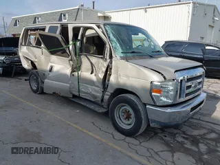 2011 Ford Econoline Passenger XL with VIN 1FBNE3BLXBDA21972, listed as a IAAI auction lot 41151236 with 395,453 mi miles. Bid and sale history available at carsss.com. Image 1.
