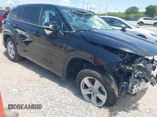 2024 Toyota Highlander LE with VIN 5TDKDRAH7RS049910, listed as a IAAI auction lot 42781219 with Not provided miles and . Bid and sale history available at DreamBid. Image 1.