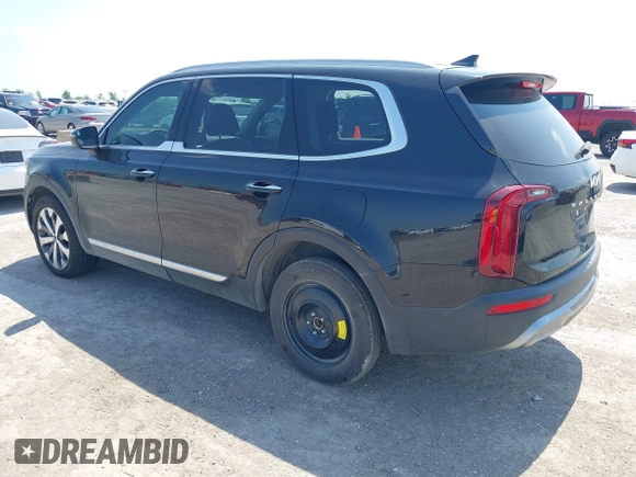 2022 Kia Telluride S with VIN 5XYP64HC1NG227783, listed as a IAAI auction lot 41897694 with 95,713 mi miles and . Bid and sale history available at DreamBid. Image 3.