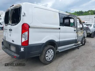 2019 Ford Transit with VIN 1FTYR1YMXKKA86821, listed as a IAAI auction lot 39598505 with 23,665 mi miles. Bid and sale history available at carsss.com. Image 4.