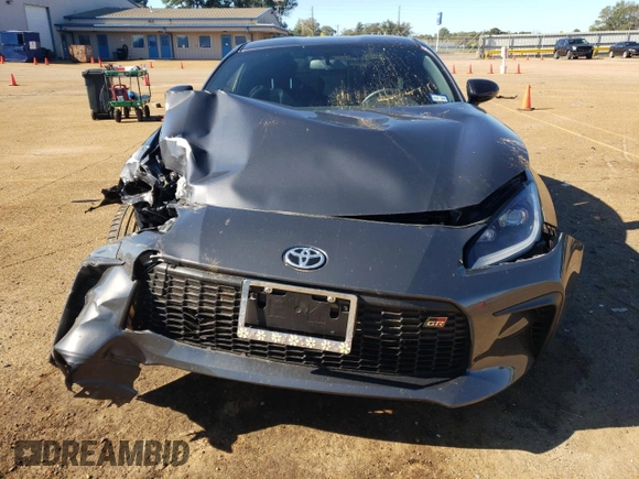 2023 Toyota GR86 Premium with VIN JF1ZNBF13P8766827, listed as a Copart auction lot 81281844 with 10,760 mi miles and Salvage Title. Bid and sale history available at carsss.com. Image 5.