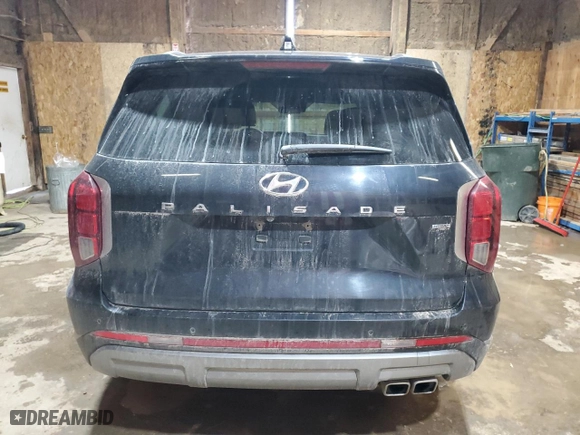 2024 Hyundai Palisade SEL with VIN KM8R4DGE4RU722853, listed as a Copart auction lot 51975535 with 42,906 mi miles and Clean Title. Bid and sale history available at carsss.com. Image 6.