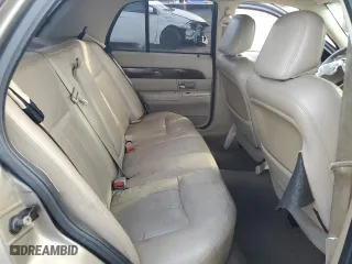 2005 Mercury Grand Marquis LS Premium with VIN 2MEHM75W45X665603, listed as a Copart auction lot 72344074 with 196,596 mi miles and Salvage Title. Bid and sale history available at carsss.com. Image 10.