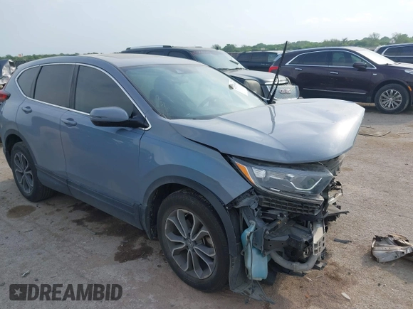 2021 Honda CR-V EX z VIN 2HKRW1H5XMH404590, wystawiony jako IAAI lot #42055988 z przebiegiem 85 952 mil mil oraz . Historia ofert i sprzedaży dostępna na DreamBid. Obrazek 1.