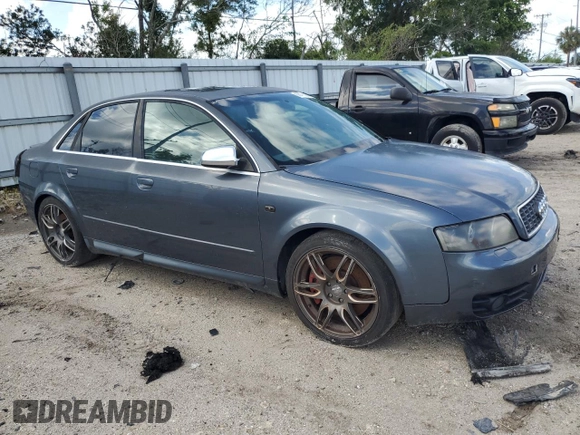 2005 Audi S4 z VIN WAUPL68E75A010595, wystawiony jako Copart lot #68475244 z przebiegiem 174 380 mil mil oraz Czysty tytuł • Clean title. Historia ofert i sprzedaży dostępna na DreamBid. Obrazek 4.