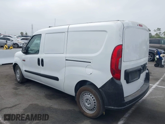 2018 Ram ProMaster City Cargo Tradesman with VIN ZFBERFAB0J6H68547, listed as a IAAI auction lot 42718372 with 103,204 mi miles and . Bid and sale history available at DreamBid. Image 3.
