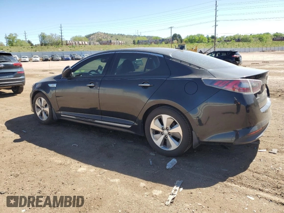2014 Kia Optima EX with VIN KNAGN4AD2E5076481, listed as a Copart auction lot 57129645 with 134,641 mi miles and Clean title. Bid and sale history available at DreamBid. Image 2.
