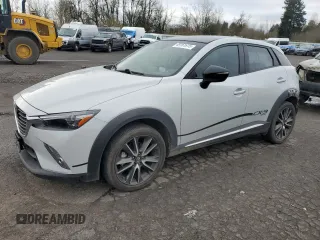 2016 Mazda CX-3 Grand Touring with VIN JM1DKBD71G0109267, listed as a Copart auction lot 49161615 with 38,178 mi miles and Salvage Title. Bid and sale history available at carsss.com. Image 1.