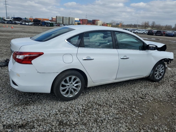 2019 Nissan Sentra SV with VIN 3N1AB7AP9KY414604, listed as a Copart auction lot 51611785 with 0 mi miles and Clean Title. Bid and sale history available at carsss.com. Image 3.