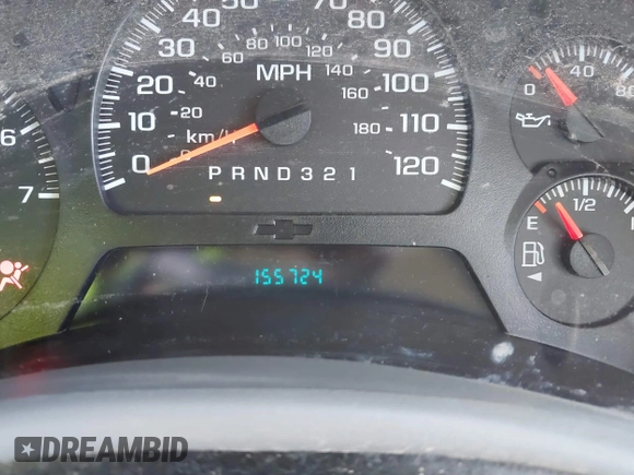 2008 Chevrolet TrailBlazer LT w/3LT with VIN 1GNDT13S282106193, listed as a IAAI auction lot 41823706 with 155,724 mi miles. Bid and sale history available at carsss.com. Image 7.