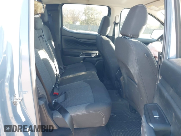 2024 Ford Ranger XLT with VIN 1FTER4GH4RLE09399, listed as a IAAI auction lot 41192842 with 11,050 mi miles. Bid and sale history available at carsss.com. Image 8.
