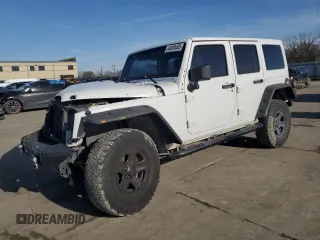2012 Jeep Wrangler Unlimited Sport with VIN 1C4BJWDG5CL283725, listed as a Copart auction lot 44918495 with 0 mi miles and Salvage Title. Bid and sale history available at carsss.com. Image 1.