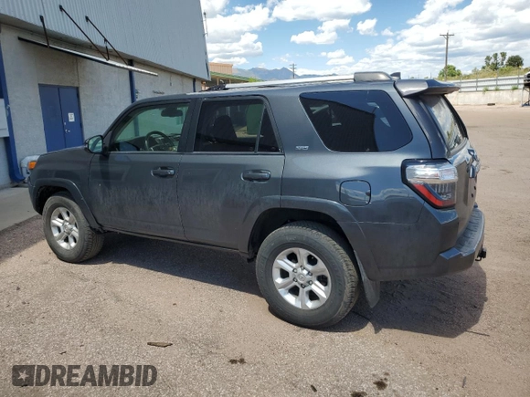 2022 Toyota 4Runner SR5 with VIN JTEMU5JR2N6008066, listed as a Copart auction lot 66622614 with 24,378 mi miles and Salvage title. Bid and sale history available at DreamBid. Image 2.