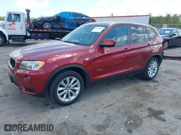2013 BMW X3 xDrive28i with VIN 5UXWX9C50D0A11265, listed as a IAAI auction lot 41931507 with 69,853 mi miles and . Bid and sale history available at DreamBid. Image 17.