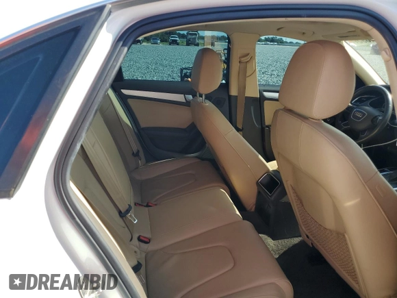 2013 Audi A4 Premium с VIN WAUAFAFL7DA185977, выставлен на аукционе Copart как лот 60604695 с пробегом 167 022 миль миль и Списание • Salvage title. История ставок и продаж доступна на DreamBid. Изображение 10.