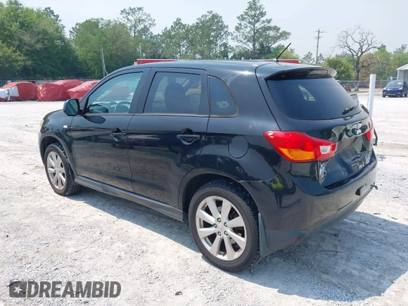 2015 Mitsubishi Outlander Sport ES with VIN 4A4AR3AUXFE042077, listed as a IAAI auction lot 42001461 with 157,545 mi miles. Bid and sale history available at carsss.com. Image 3.