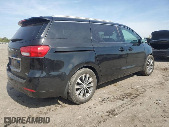 2017 Kia Sedona SX with VIN KNDMC5C18H6324381, listed as a Copart auction lot 53751025 with 103,273 mi miles and Salvage Title. Bid and sale history available at DreamBid. Image 3.