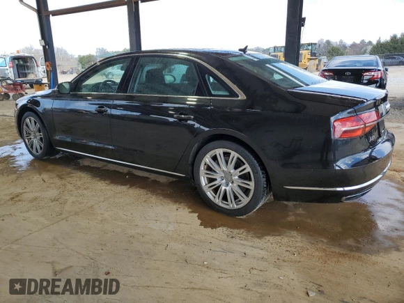 2015 Audi A8 3.0T z VIN WAU3GAFD8FN001253, wystawiony jako Copart lot #48946195 z przebiegiem 113 108 mil mil oraz Czysty tytuł • Clean title. Historia ofert i sprzedaży dostępna na DreamBid. Obrazek 2.