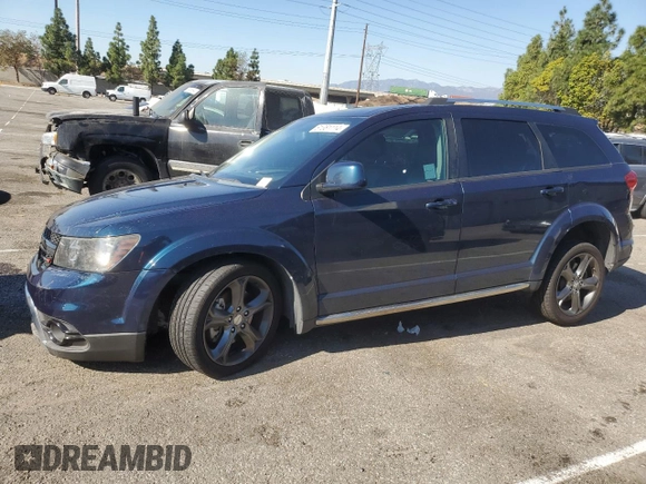 2015 Dodge Journey Crossroad with VIN 3C4PDCGG4FT714314, listed as a Copart auction lot 81381114 with 103,922 mi miles and Salvage Title. Bid and sale history available at DreamBid. Image 1.