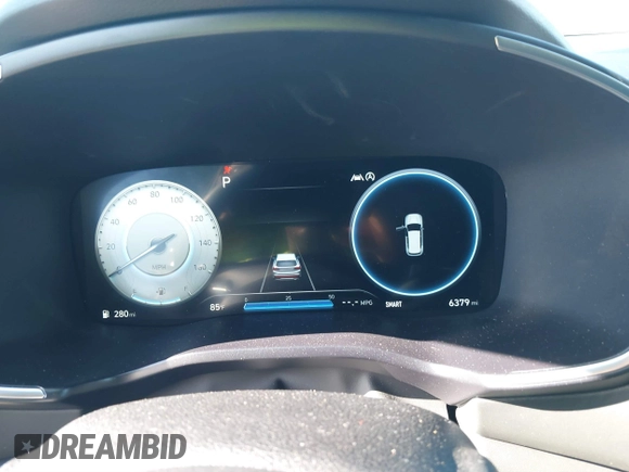 2023 Hyundai Santa Fe Calligraphy with VIN 5NMS54AL2PH560512, listed as a IAAI auction lot 39492126 with 6,379 mi miles and . Bid and sale history available at DreamBid. Image 16.