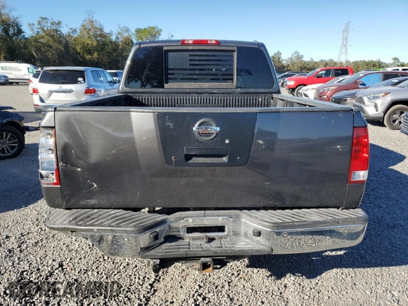 2007 Nissan Titan XE with VIN 1N6BA07A17N243282, listed as a Copart auction lot 41391925 with 158,843 mi miles and Salvage Title. Bid and sale history available at carsss.com. Image 6.
