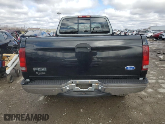 1997 Ford F-150 XL with VIN 1FTDX18W7VNB91535, listed as a Copart auction lot 47724665 with 206,357 mi miles and Clean Title. Bid and sale history available at carsss.com. Image 6.