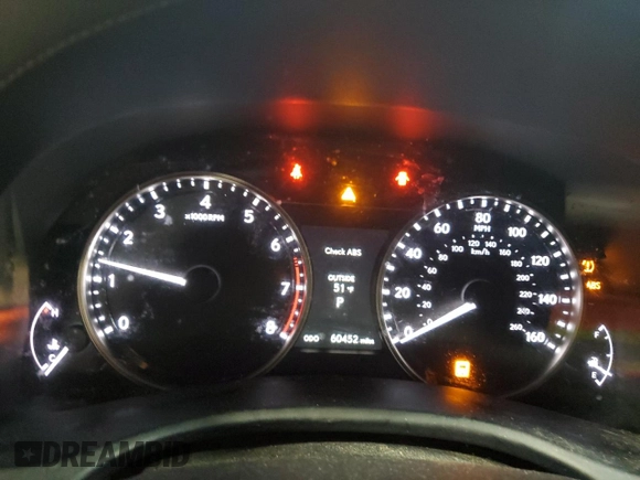 2015 Lexus GS 350 with VIN JTHCE1BL9FA007381, listed as a Copart auction lot 56608265 with 60,452 mi miles and Salvage title. Bid and sale history available at DreamBid. Image 9.
